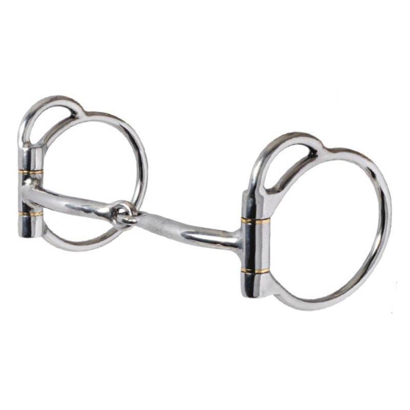 Reinsman Trail Dee Snaffle Bit, 3/8 in, 5 in Mouth, Copper