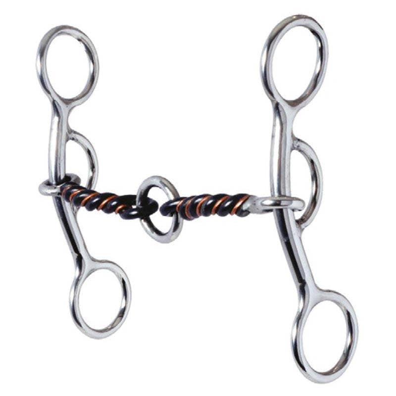 Reinsman Just Enough Snaffle Bit, 5 in Mouth