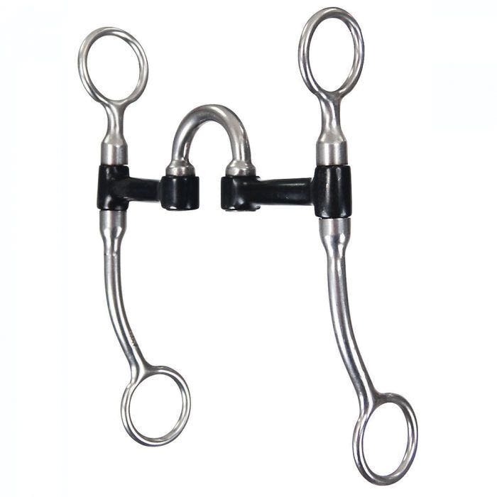 Reinsman Bit, 5/16 in Dia x 5 in W Mouth, Copper/Sweet Iron