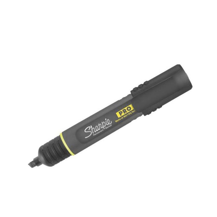 Sharpie Pro Series 9011448 Permanent Marker, XL Tip, Black, Black/Gray Barrel