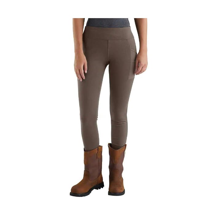Carhartt Force Series Utility Leggings, L, 32-1/2 to 34 in Waist, 32 in L Inseam, Tarmac, Regular