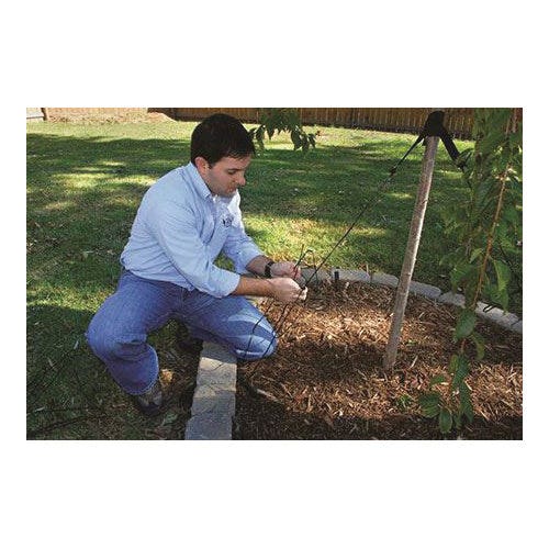 DeWitt Tree Stake Kit, Plastic, Black