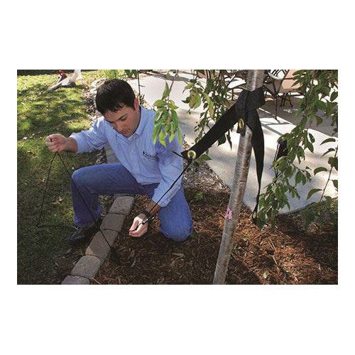 DeWitt Tree Stake Kit, Plastic, Black