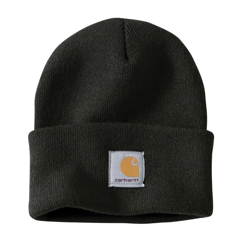 Carhartt Watch Hat, Men's, One-Size, Acrylic, Black