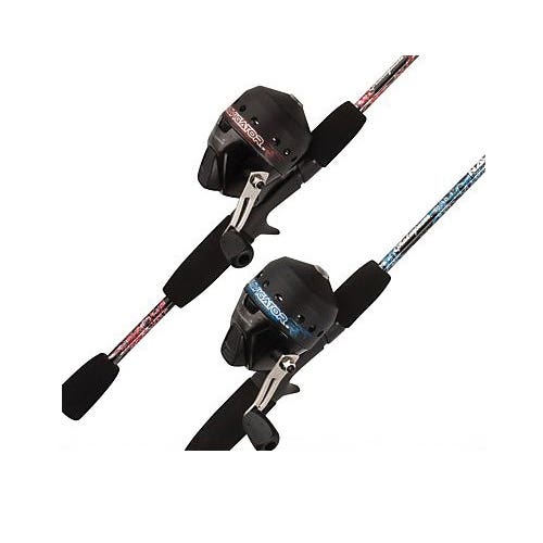 Shakespeare Navigator Series NAVI5610SCCBO Spincast Combo, 5 ft 6 in L Rod, Retrieve: Right Hand, Split-Grip Handle