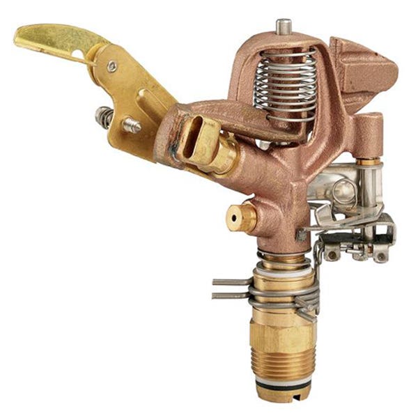 Orbit Impact Sprinkler, 3/4 in Connection, MNPT, Brass
