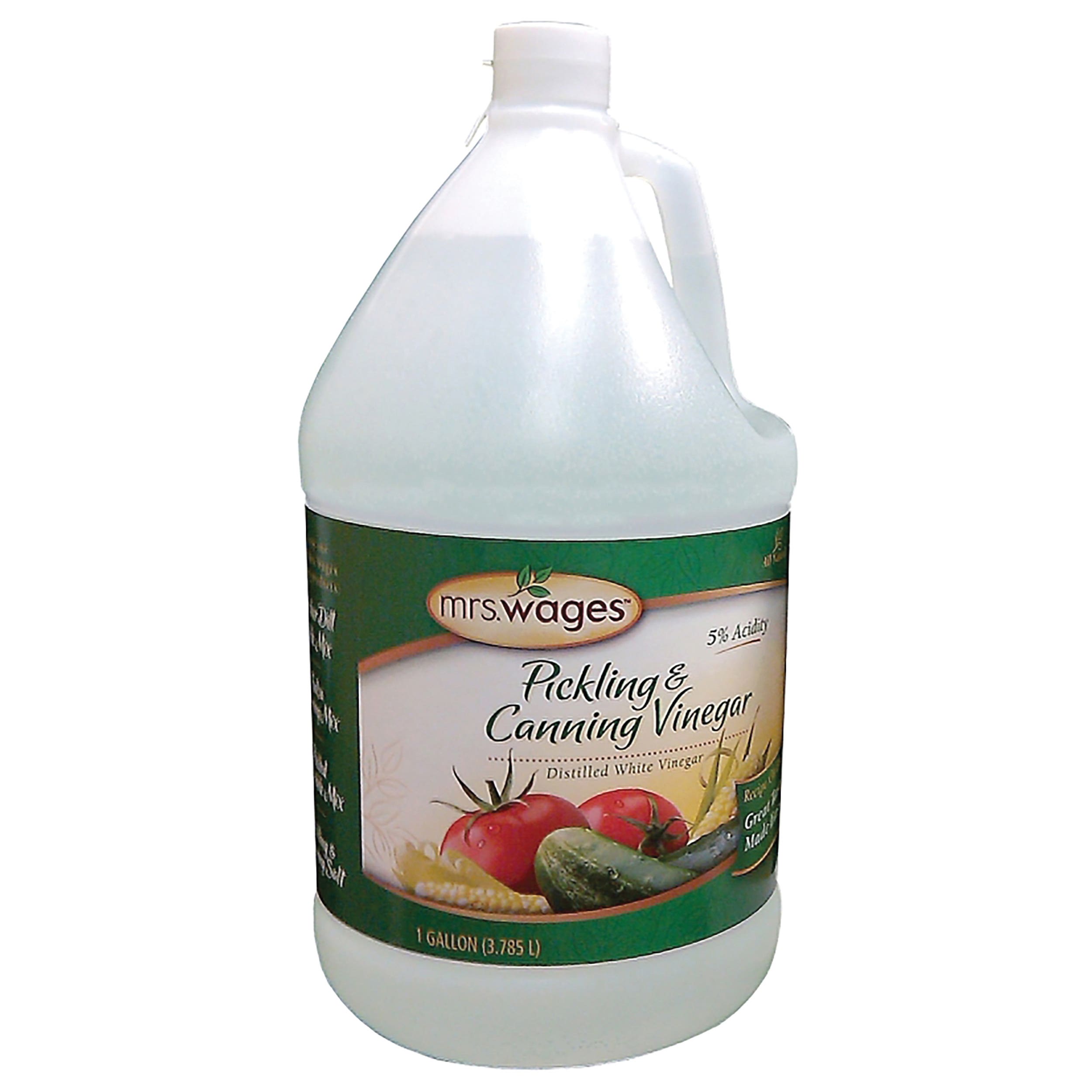 Mrs. Wages W654-B3425 Pickling and Canning Vinegar, Ingredients: Vinegar, 1 gal