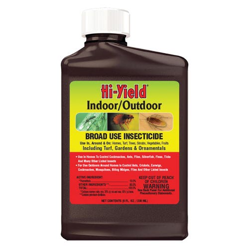 Hi-Yield 32008 Broad Use Insecticide, Liquid, Indoor/Outdoor, 8 oz