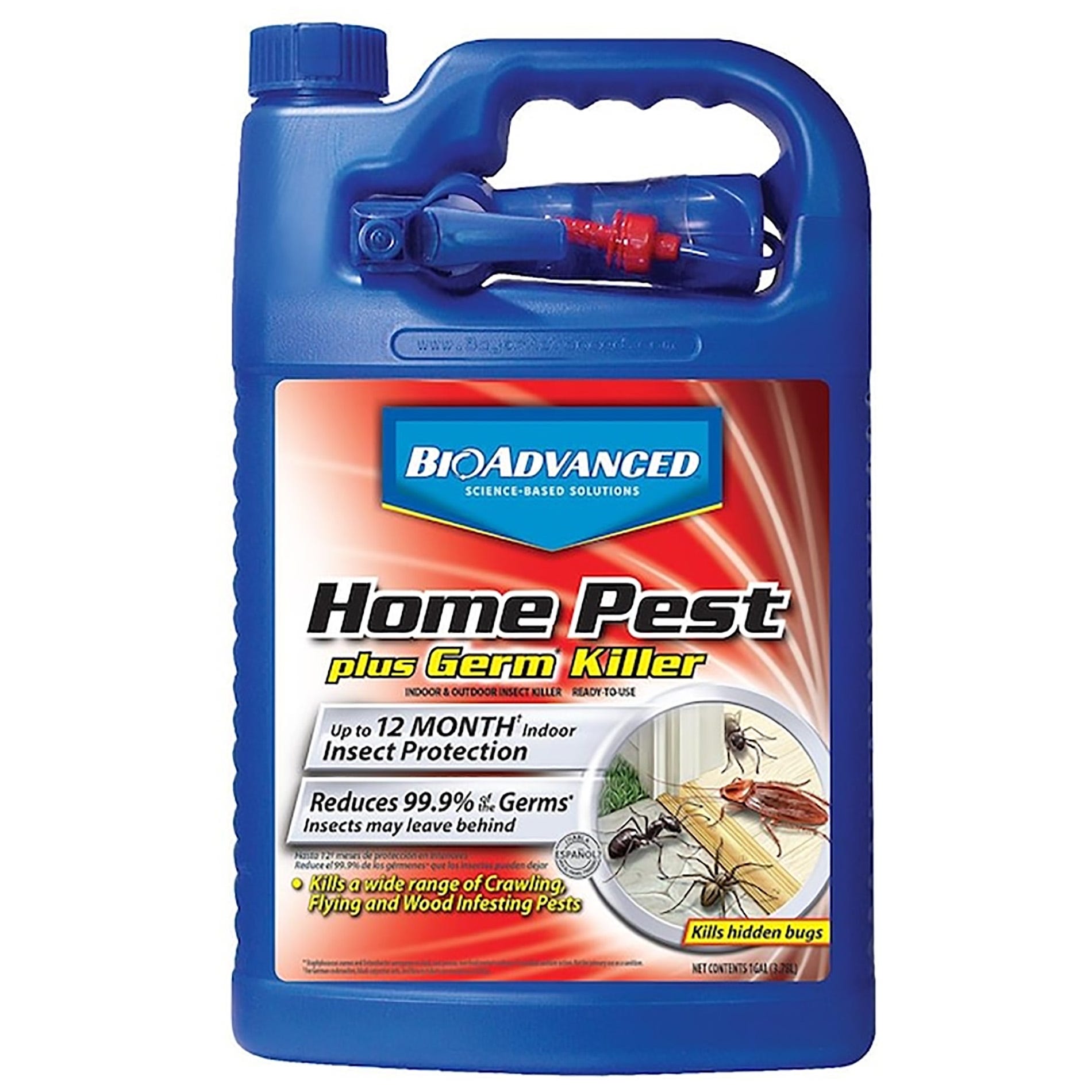 BioAdvanced Complete Insect Killer, Liquid, Spray Application, 1 gal Bottle