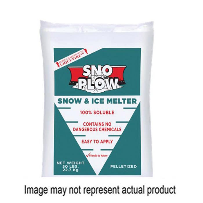 Sno-Plow Snow & Ice Melter Green Granules 25 lb Bag