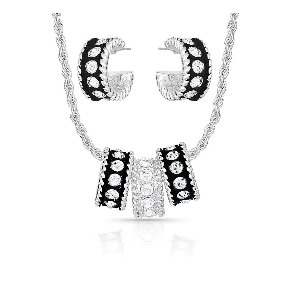 Montana Silversmiths Crystal Shine Jewelry Set