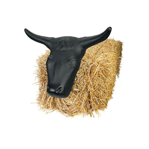 Weaver Leather Steer Head Roping Dummy, 20 in L Horn, Plastic