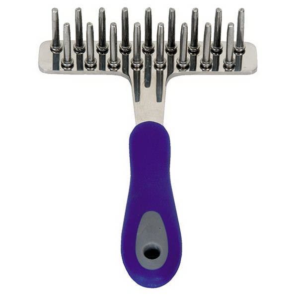 Weaver Leather Burr Out Grooming Tool, Stainless Steel, Ergonomic Handle