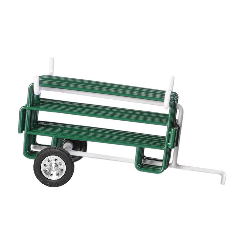 Little Buster Toys White Metal Panel Trailer