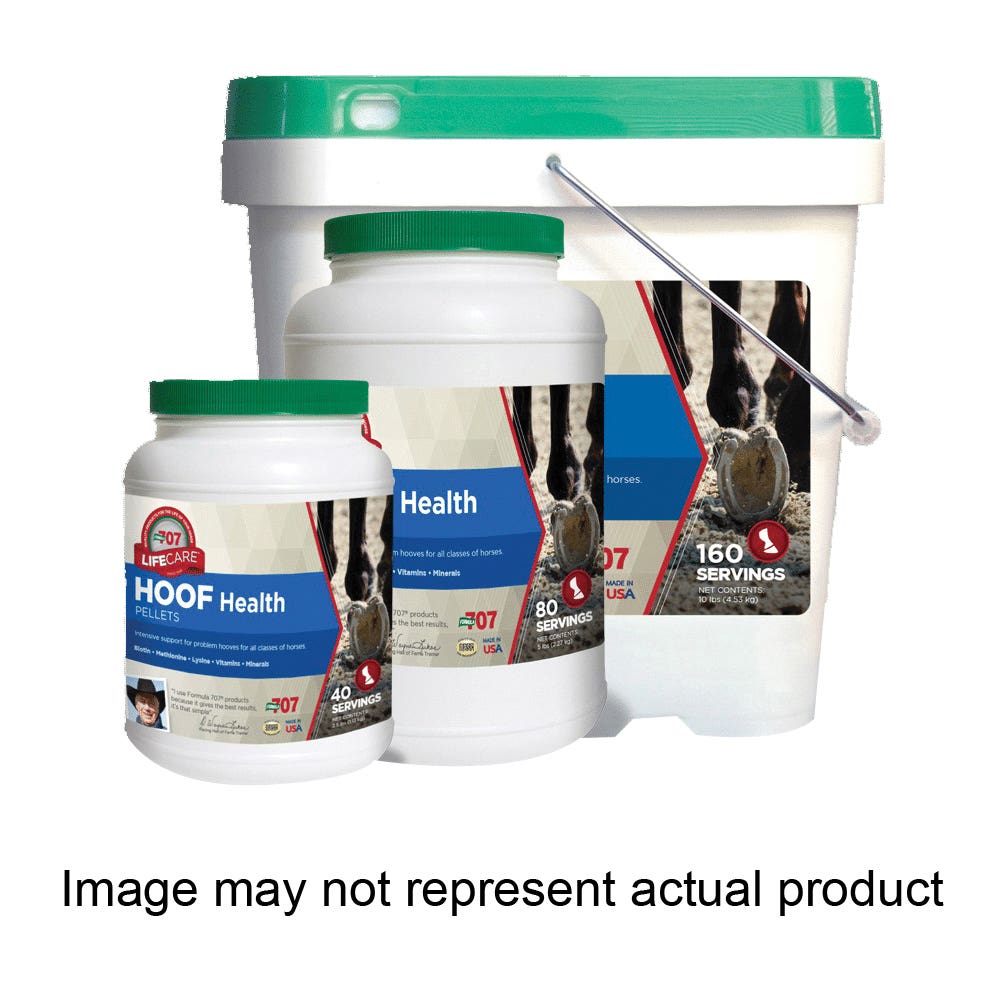 Formula 707 Hoof Health Pellet Supplement 5 lb Bucket