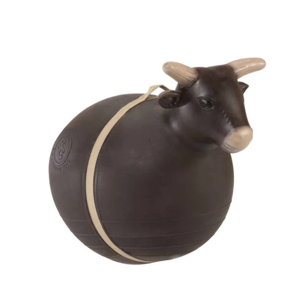 Big Country Toys Inflatable Bouncy Ball, Bull Head, Rubber