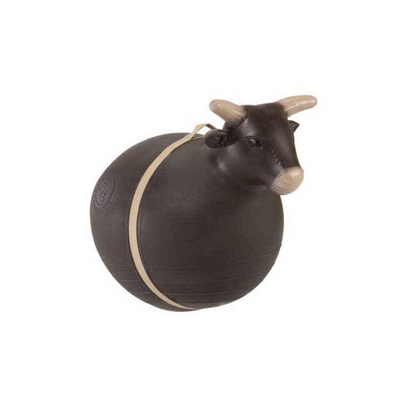 Big Country Toys Inflatable Bouncy Ball, Bull Head, Rubber