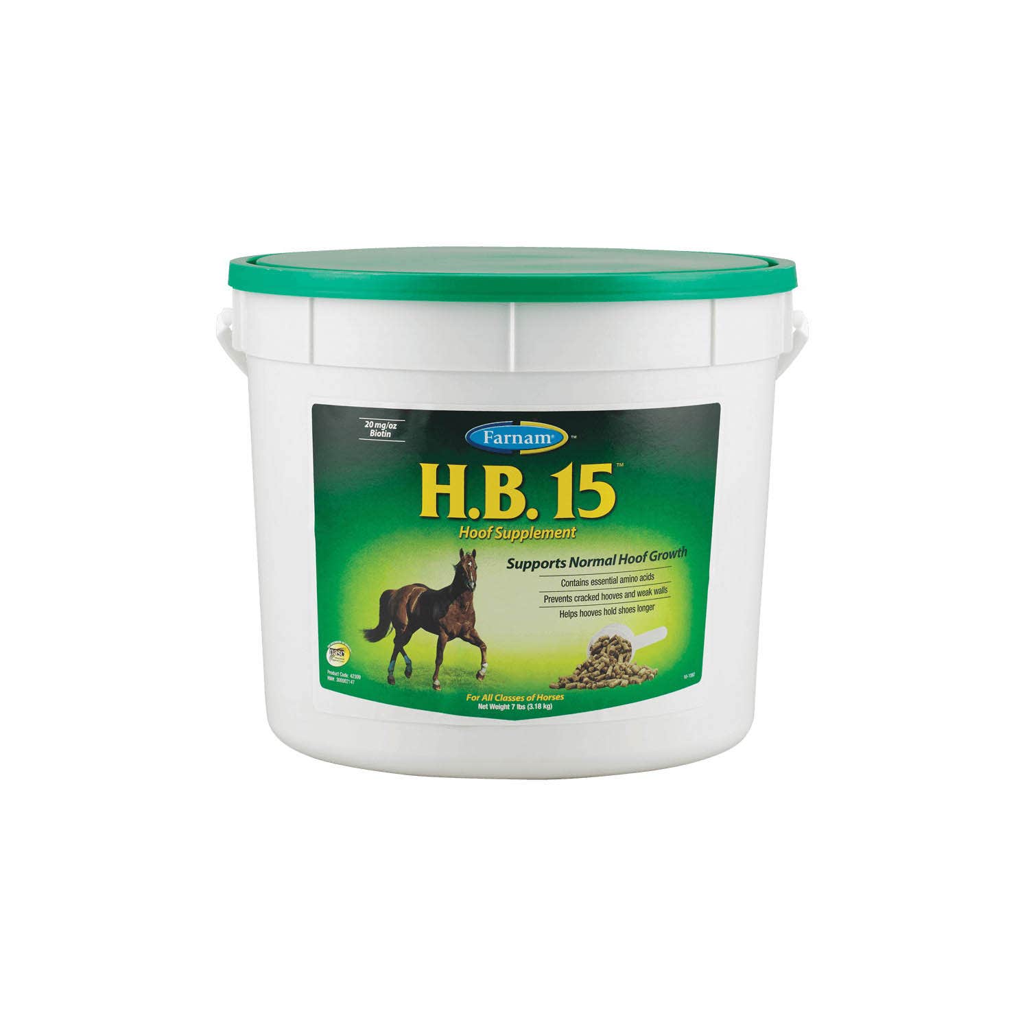 Farnam HB 15 Hoof Supplement Pellet 7 lb