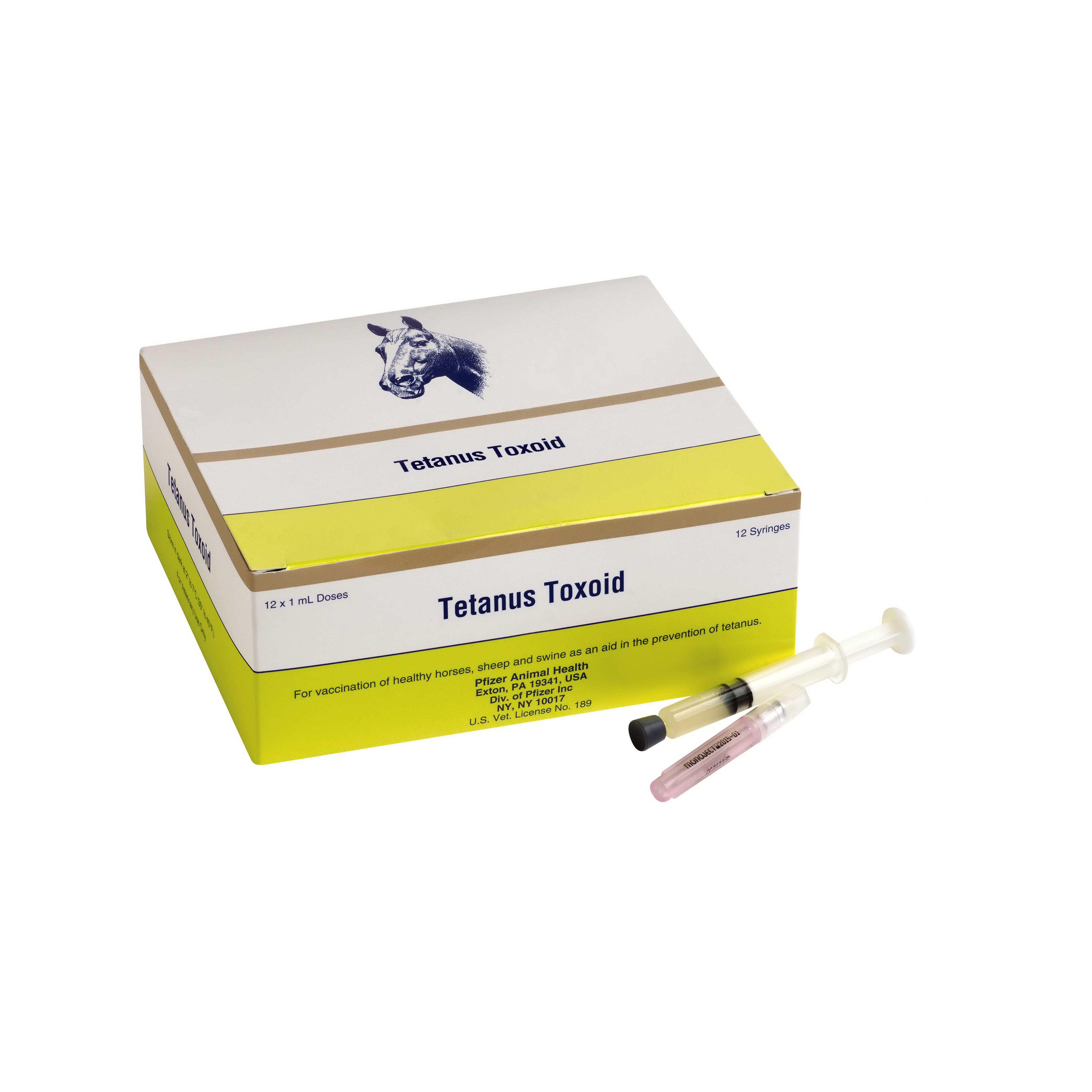 Zoetis Tetanus Toxoid, Equine Vaccine, 1 ds. Prefilled syringe