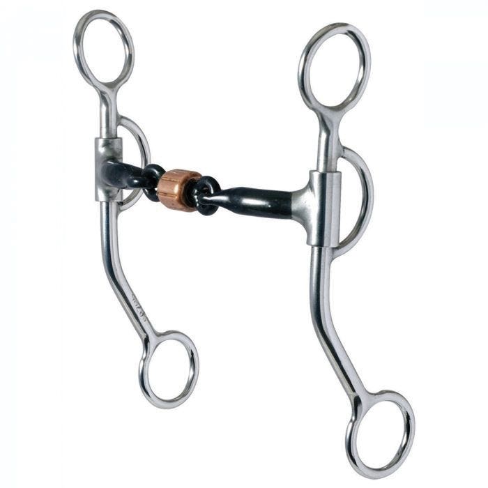 Reinsman All-Around Bit, 7/16 in Dia x 5 in W Mouth, Copper/Sweet Iron