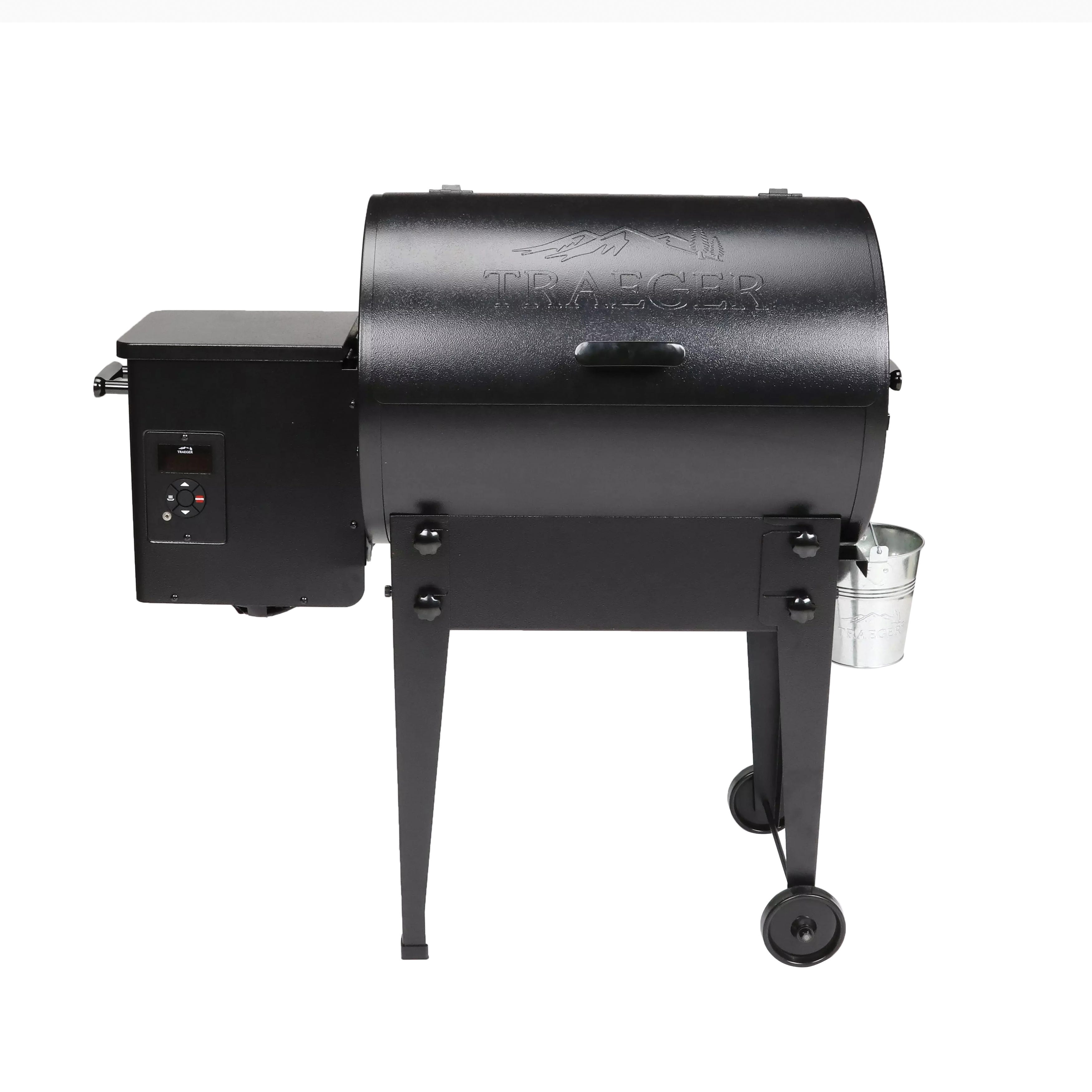 Traeger Tailgater 20 Pellet Grill 19000 BTU 300 sq in Primary Cooking Surface Black