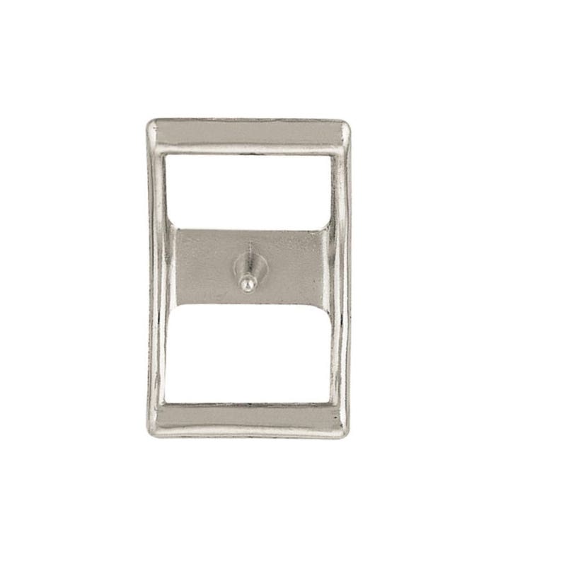 Weaver Leather Conway Buckle, Barcoded, Nickel-Plated, For: Reins and Purse