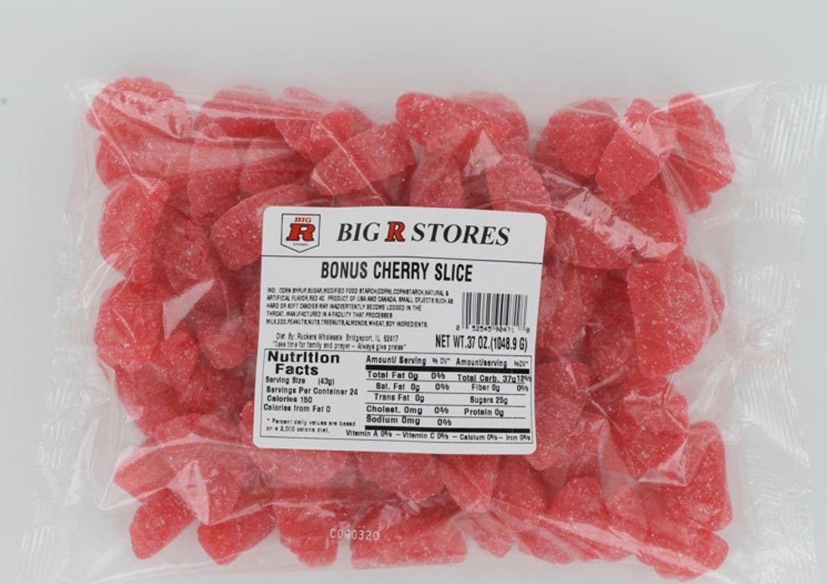 Rucker's Bonus Cherry Slices, 37 oz