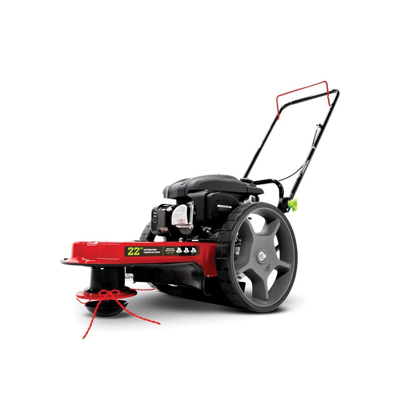 Earthquake Fields Edge M205 28463 String Mower, 150 cc Engine Displacement, Gasoline, 22 in W Cutting, Recoil Start