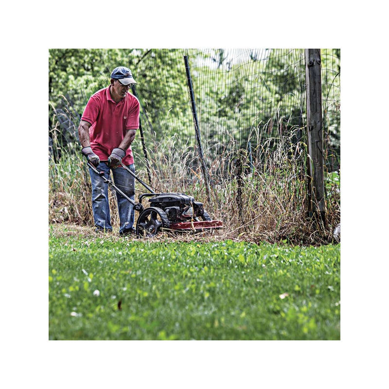 Earthquake Fields Edge M205 28463 String Mower, 150 cc Engine Displacement, Gasoline, 22 in W Cutting, Recoil Start