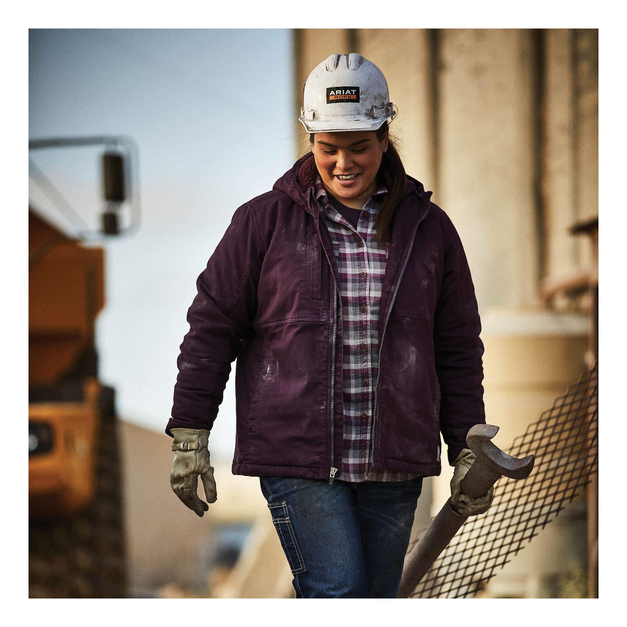 Ariat Rebar Riveter Series Jeans, L, 31 in, 33 in L, Hallow, Bootcut, Standard, Regular, Stretchable