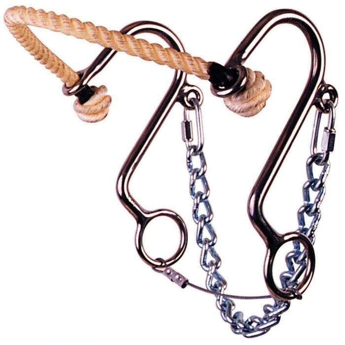 Reinsman Hackamore Horse Bit