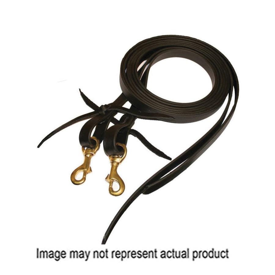 Tucker Classic Beta Split Rein, 7 ft L, 3/4 in W, Biothane, Brown