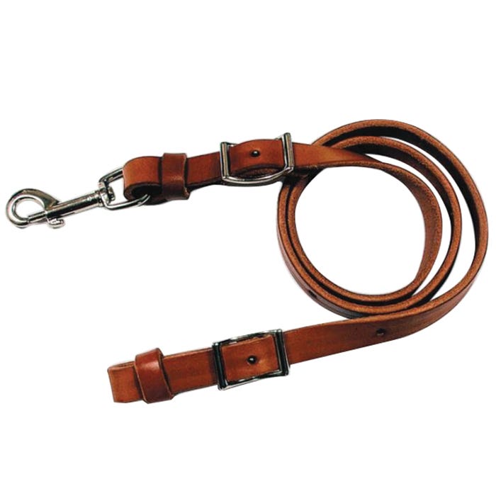 Circle Y Tie-Down Strap, Leather, Regular Oil