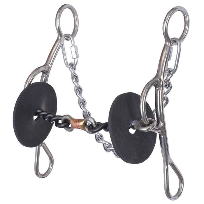 Reinsman Xtra Short Reverse Gag Horse Bit, 5-1/2 in Mouth