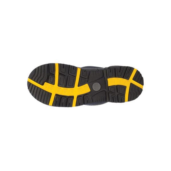 Dryshod West Protective Work Boots, 11, Black/Yellow, Rubber, Yes