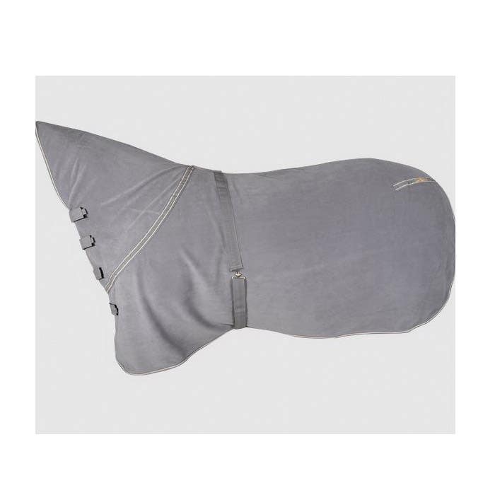 Classic Equine Polar Fleece Cooler, Economy, M, Fleece, Gray