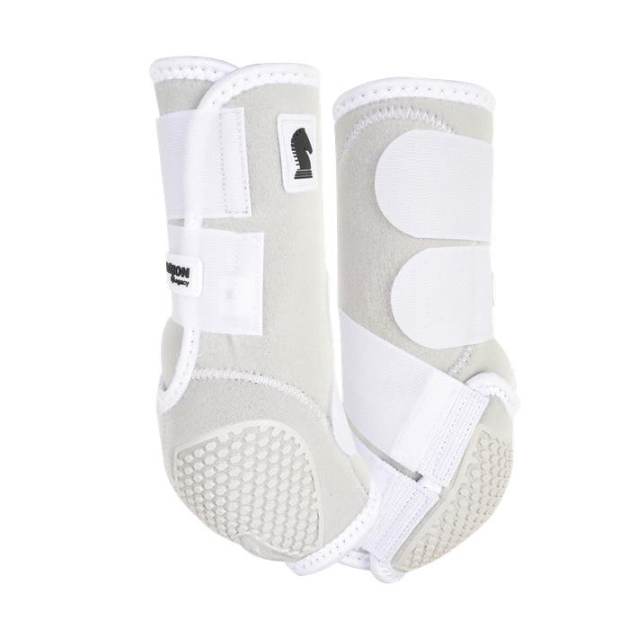 Classic Equine Support Boots, XL, Neoprene, White - 843124