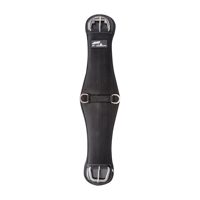 Classic Equine Aura Roper Cinch, 34 in L, Foam/Nylon, Black