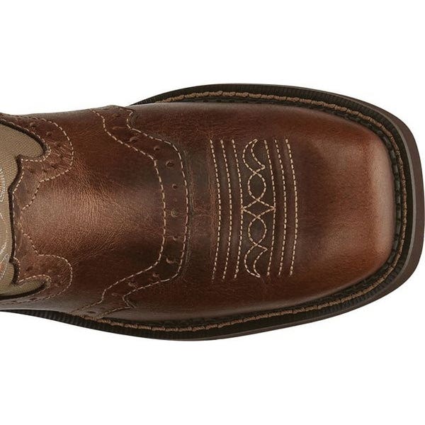 Justin Women's Gypsy Series Nettie Western Boots 7.5, B W, Brown/Tan, Cowhide Leather Upper