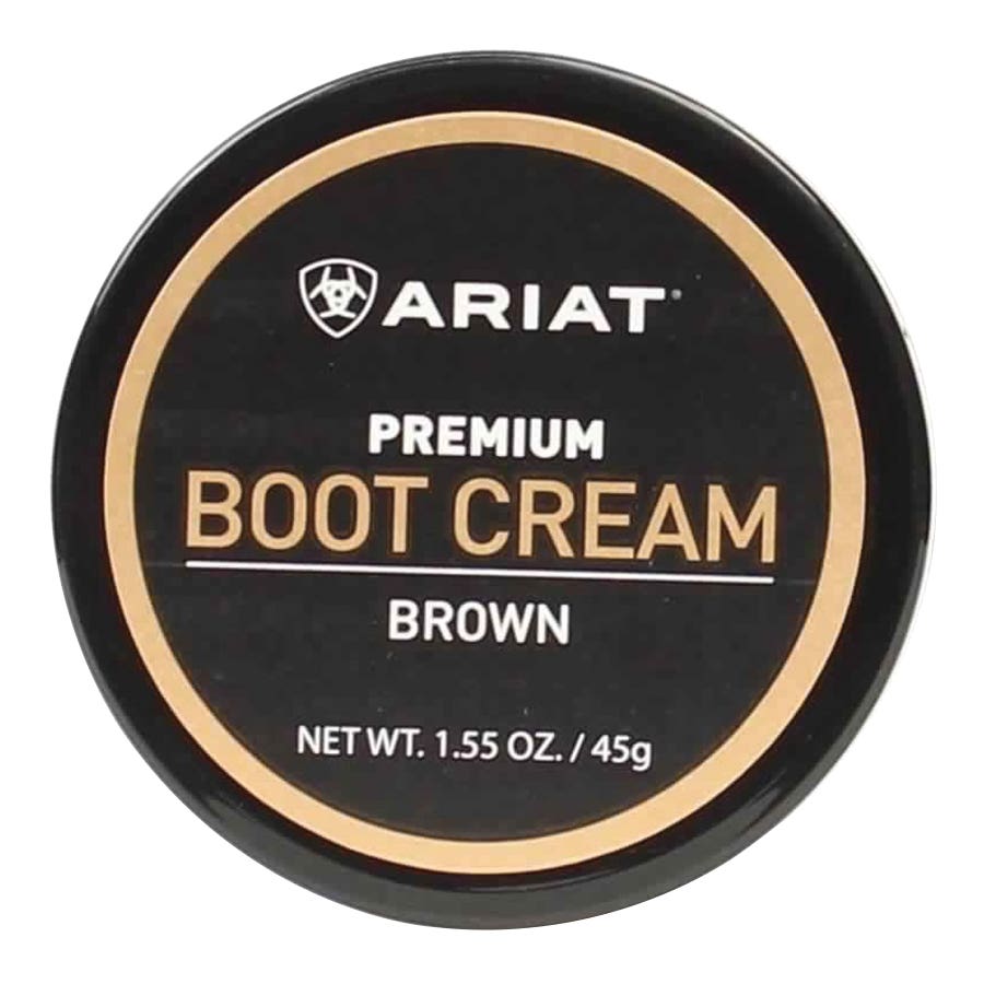 Ariat Premium Boots Cream, Brown, Cream, 1.55 oz