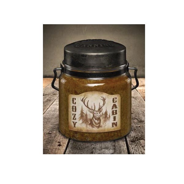 McCall's Classic Jar Candles, Cozy Cabin, 16 oz
