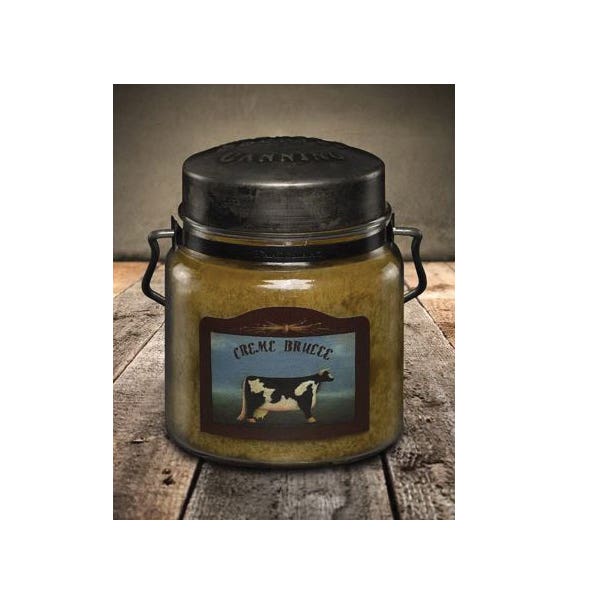 McCall's Classic Jar Candles, Creme Brulee, 16 oz