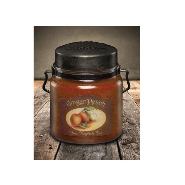 McCall's Classic Jar Candles, Ginger Peach, 16 oz