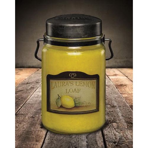 McCall's Classic Jar Candles, Laura's Lemon Loaf, 26 oz