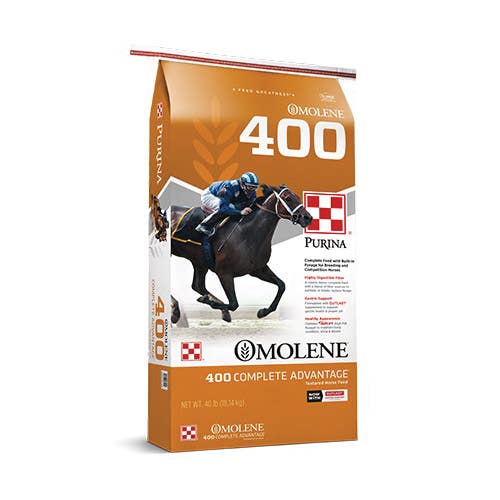 Land O'Lakes Omolene 400 3006183-505 Complete Advantage Horse Feed, Concentrate, Senior Lifestage, 40 lb