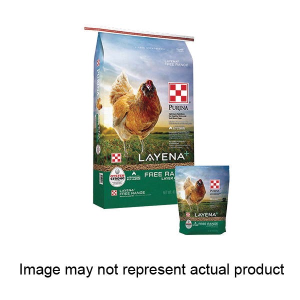 Land O'Lakes Layena+ 3004968-205 Layer Feed, Grain, 40 lb Bag