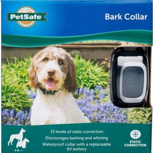 PetSafe Dog Bark Collar, Battery, Plastic, Blue