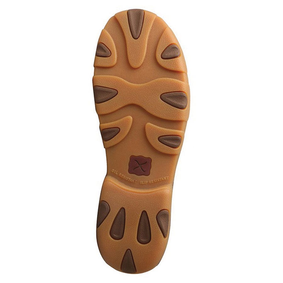 Twisted X Shoes, 10.5, M W, Rubberized Brown, Leather, Lace