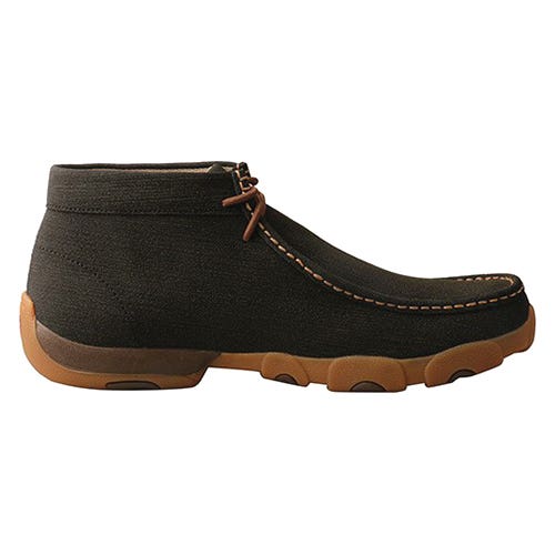 Twisted X Shoes, 10.5, M W, Rubberized Brown, Leather, Lace