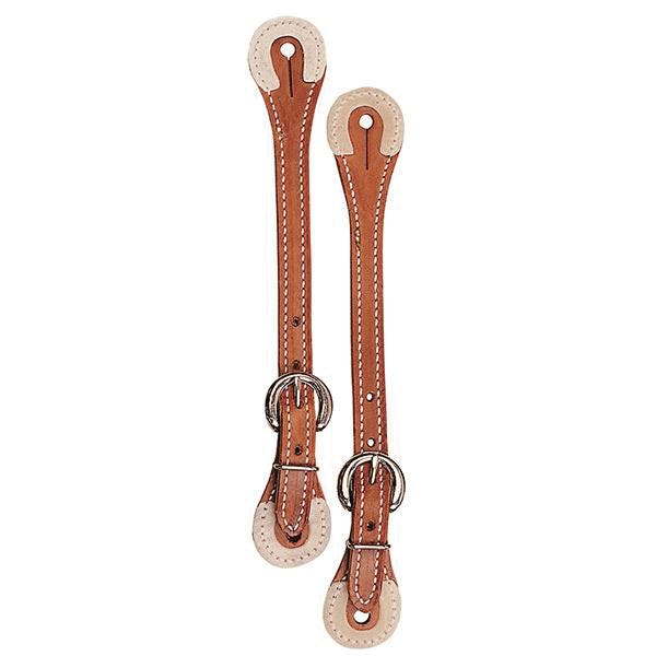 Weaver Leather Spur Strap, Harness/Latigo Leather, Burgundy